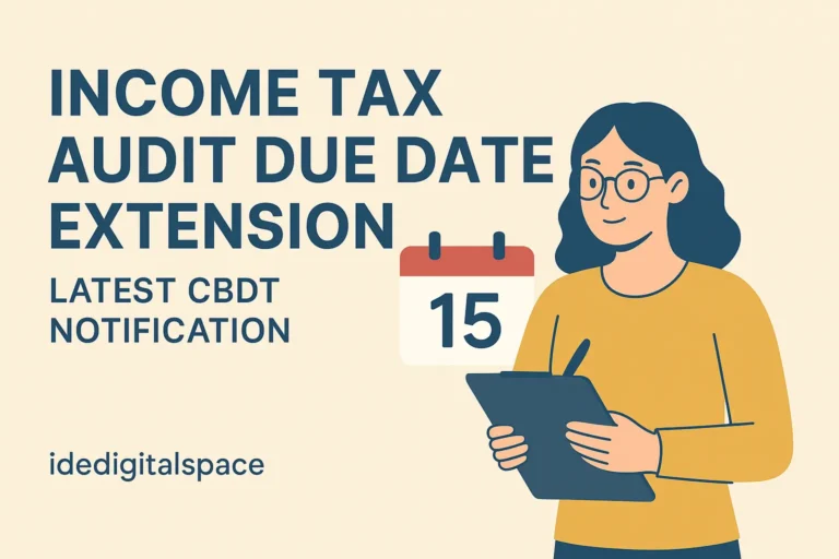 Income Tax Audit Due Date Extension 2025